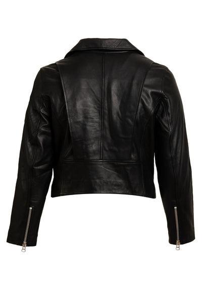 SALE: Lifetime Leather Jacket (Mid-Crop)